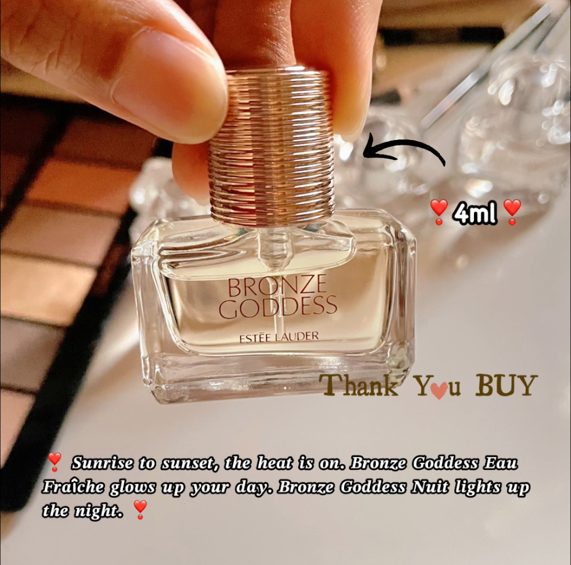 Bronze Goddess Perfume Spray