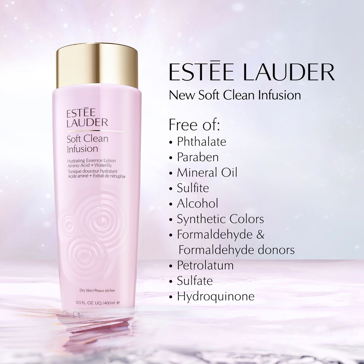 Soft Clean Infusion Hydrating Essence Treatment Lotion
