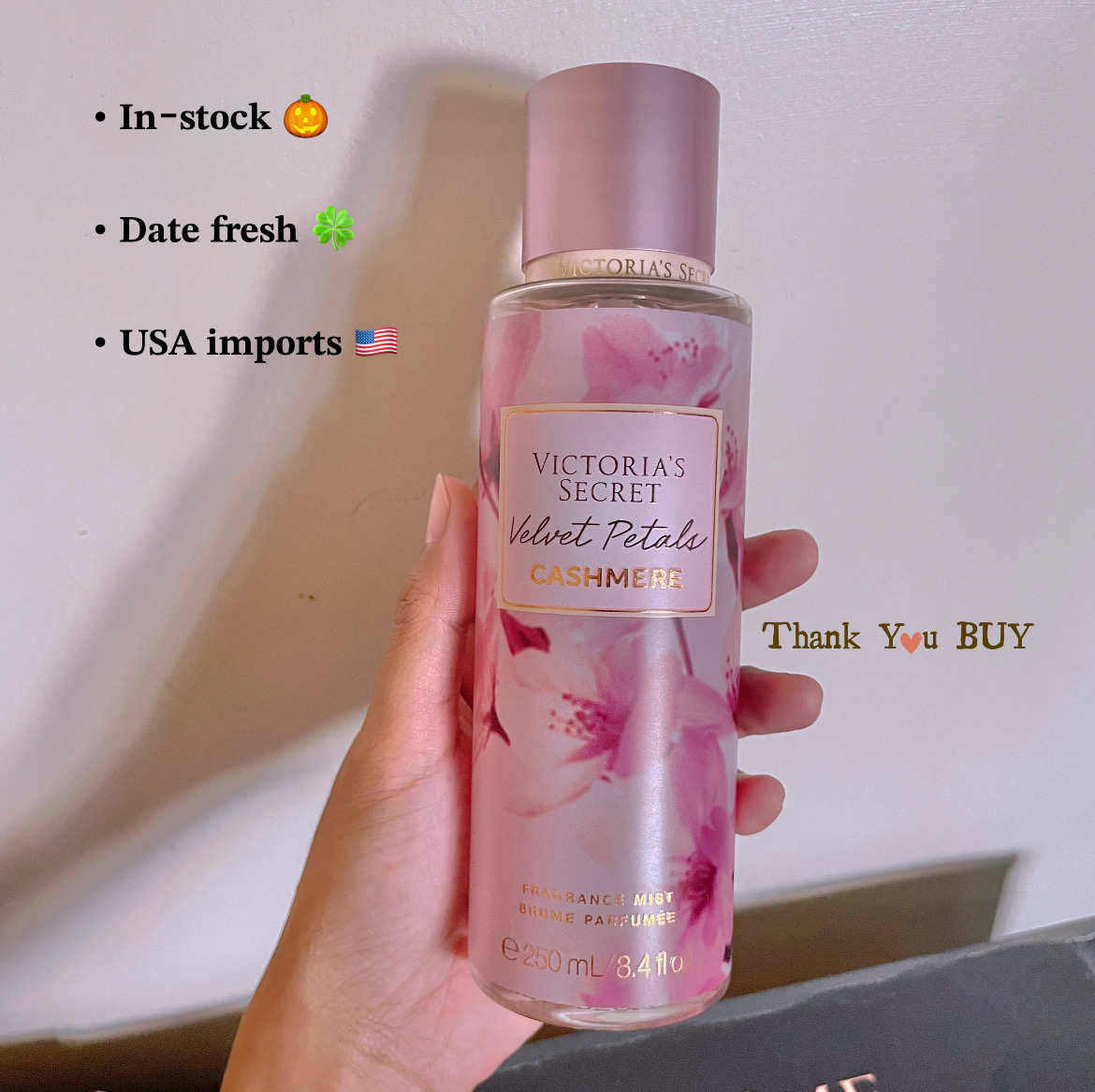 VS Velvet Petals Cashmere Body Mist