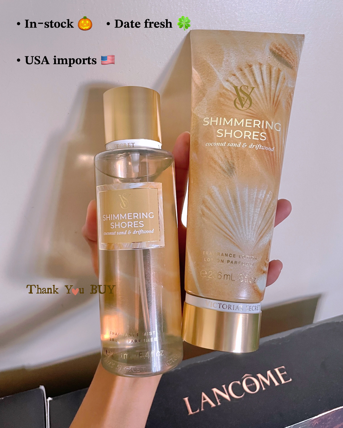 VS Shimmering Shores Coconut Sand & Driftwood Body Mist 