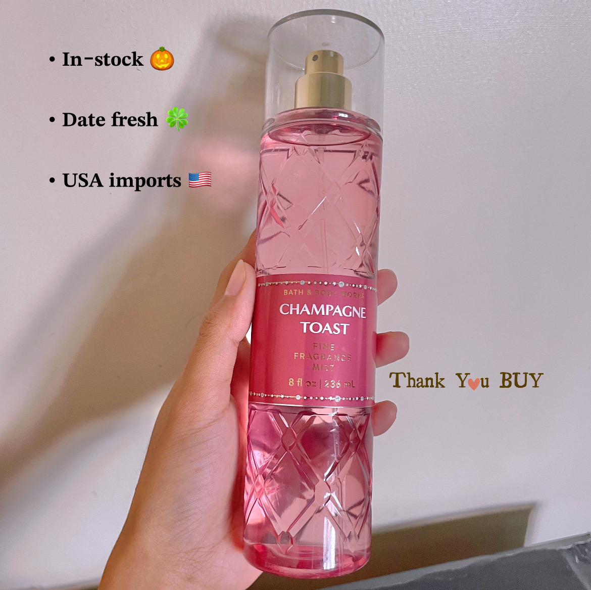 B&B Champagne Toast Body Mist 